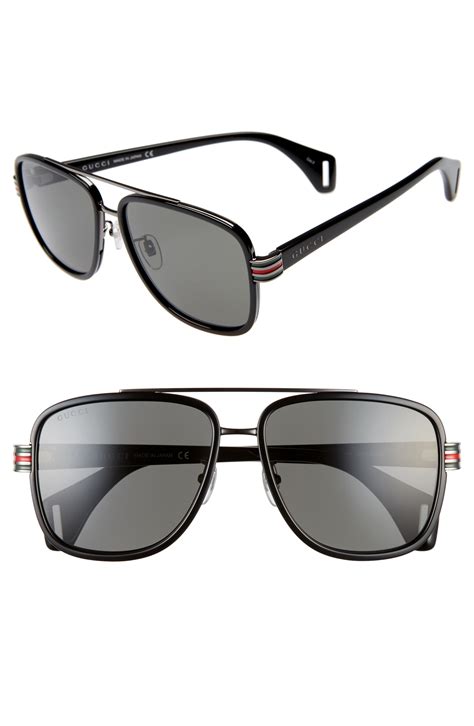 gucci sunglasses mens aviator|gucci sunglasses men sunglass hut.